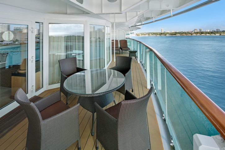 Royal Suite, balkon - Serenade of the Seas