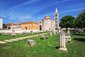 Pohled na kostel sv. Donáta a fórum, Zadar, Chorvatsko