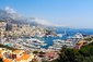 Monte Carlo - symbol bohatství, krásné přístavní město, Monako