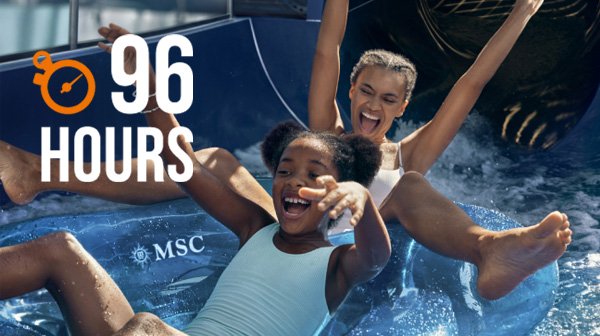 MSC 96 HOURS: Akce jen do 8. 6. 2026