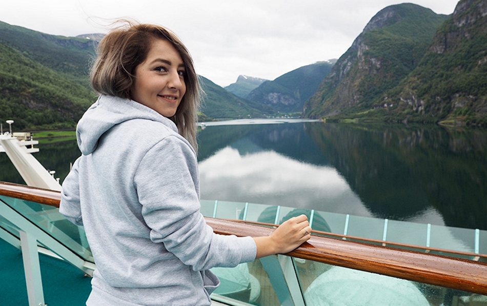 norské fjordy z lodi Pullmantur Monarch