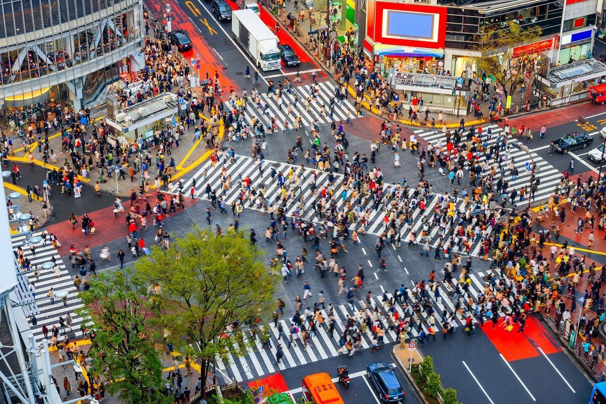 Cruce de Shibuya en Tokio