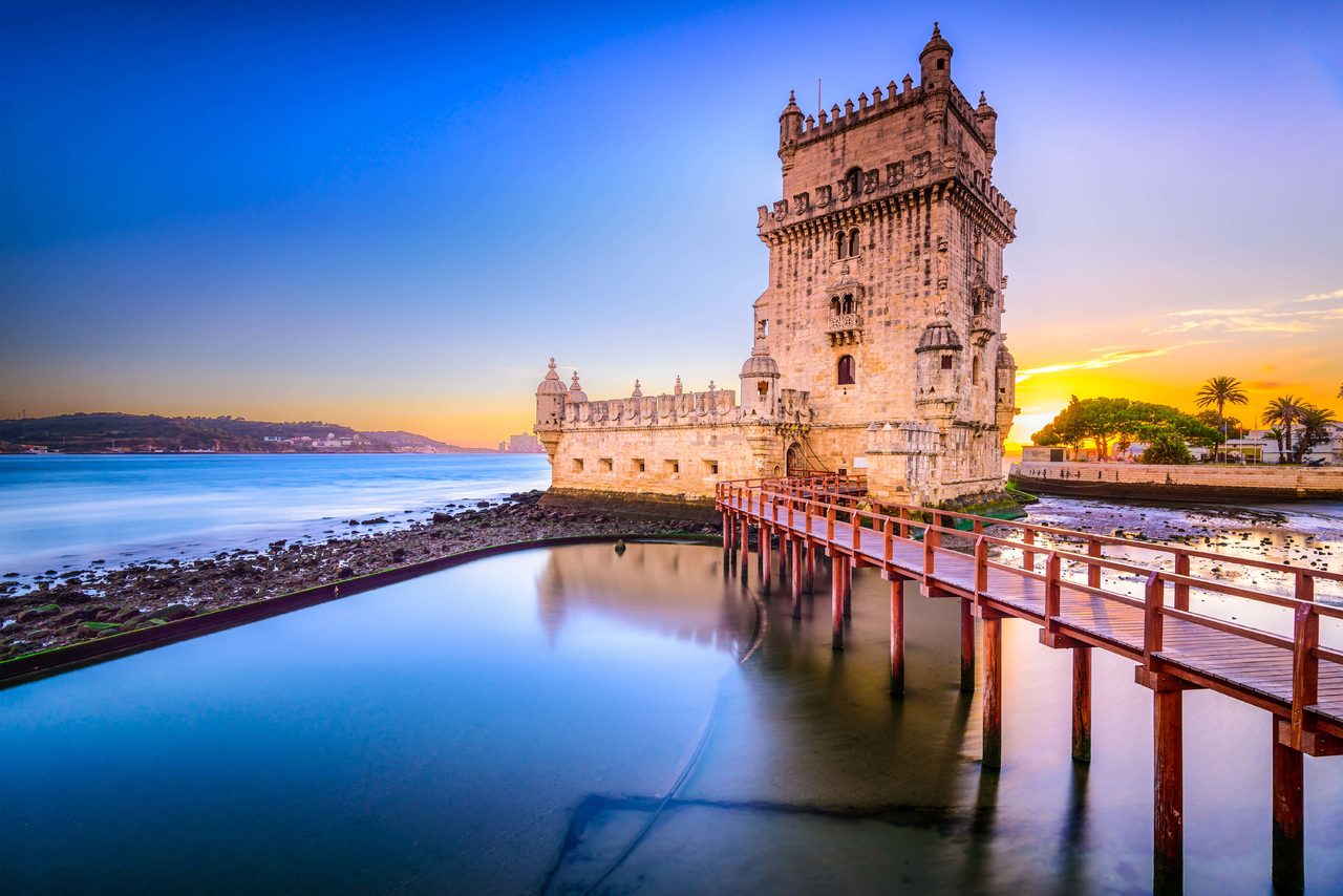 Lisabon Portugalsko Severny Atlanticky Ocean Destinacie Plavby Lodou Po Celom Svete Pt Tours