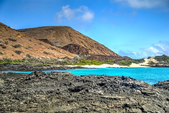 Sullivan Bay  (Galapágy, Ostrov Santiago)