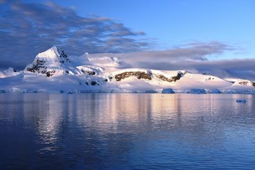 Proplutí průlivem Gerlache Strait