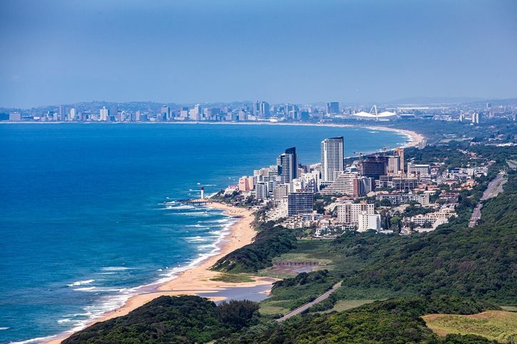 Durban - Panoráma mesta.