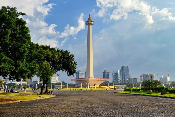 Jakarta - pamätník indonézskej nezávislosti