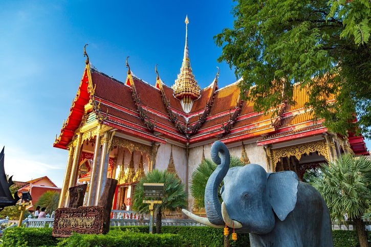 Phuket - Chrám Wat Chalong.