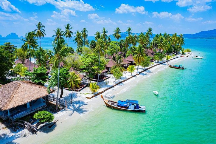 Phuket - Pláž na ostrove Koh Mook 