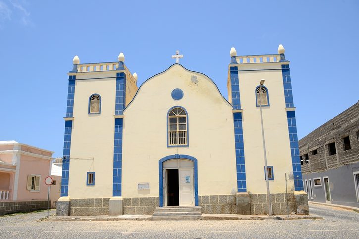 Boa vista - Historický kostol Santa Isabel v Sal Rei.