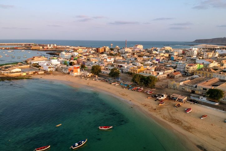 Boa vista - Výhľad na Sal Rei.
