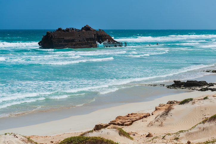 Boa vista - Vrak lode Cabo Santa Maria