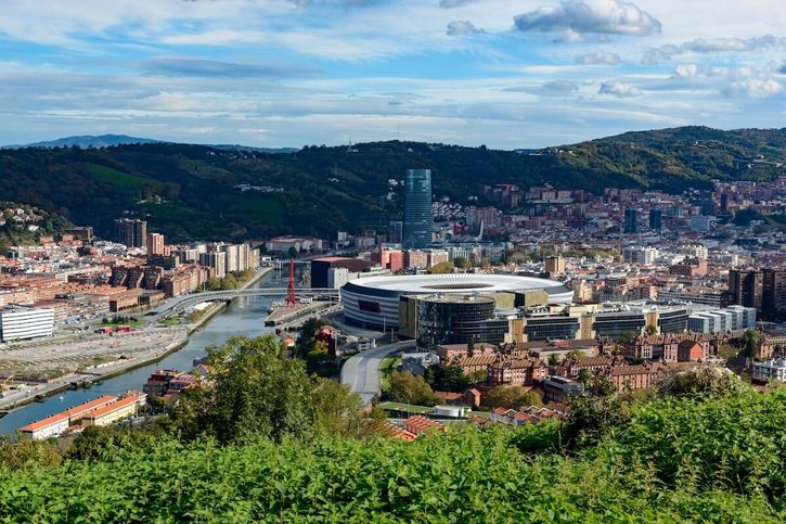 Bilbao - Panoramatický pohľad