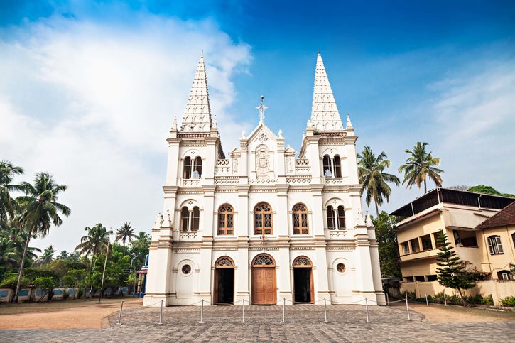 Bazilika Santa Cruz v Kóčin, Indie