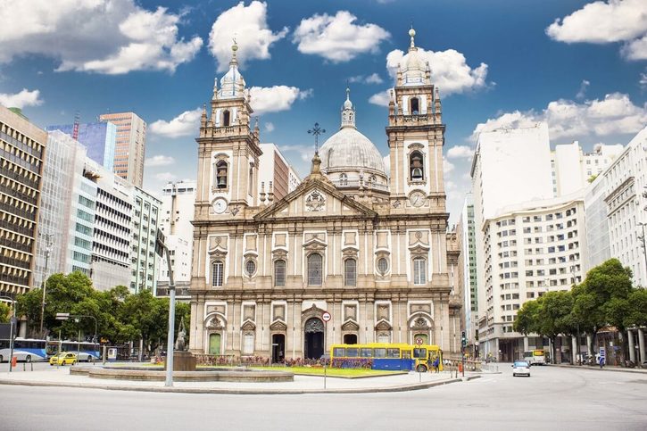 Igreja da Candelária v Rio de Janeiru
