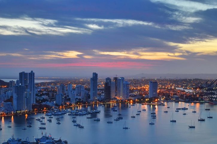 Cartagena de Indias - Podvečerná panoráma