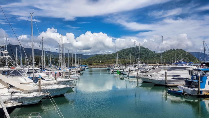 Marina u Yorkey Knob Cairns, Austrálie