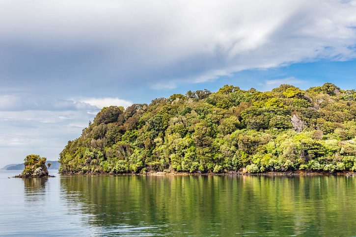 Krásné novozélandská krajina, Oban, Nový Zéland