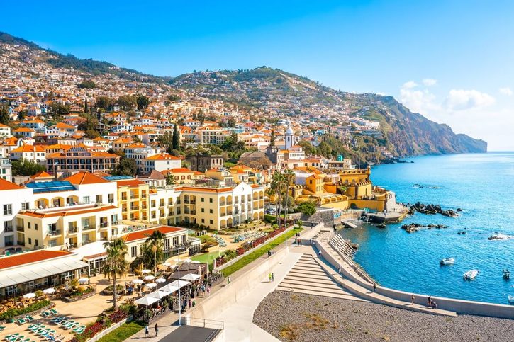 Funchal - Hlavné mesto ostrova.