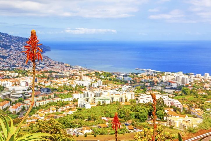 Funchal - Panoráma mesta.