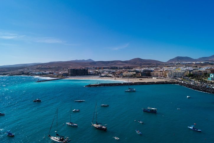 Fuerteventura - Prístav Puerto del Rosario.
