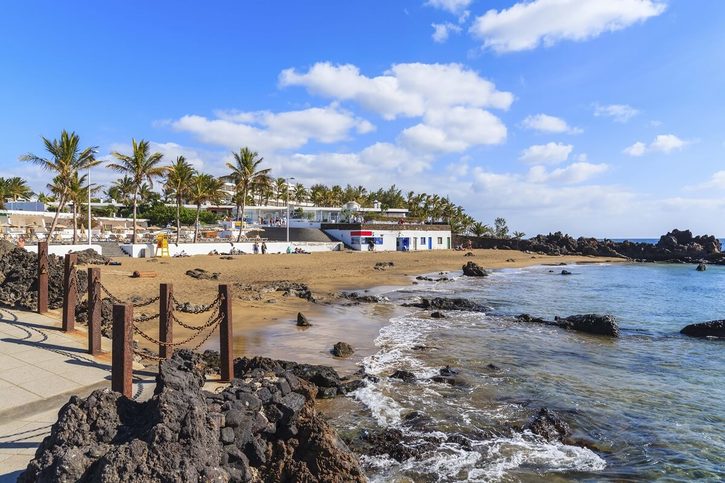 Lanzarote - Pobrežie ostrova.