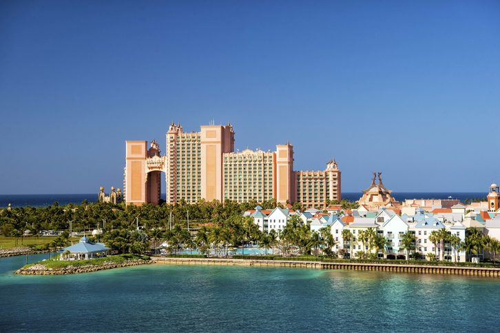 Slavný hotel Atlantis na ostrově Paradise Island.