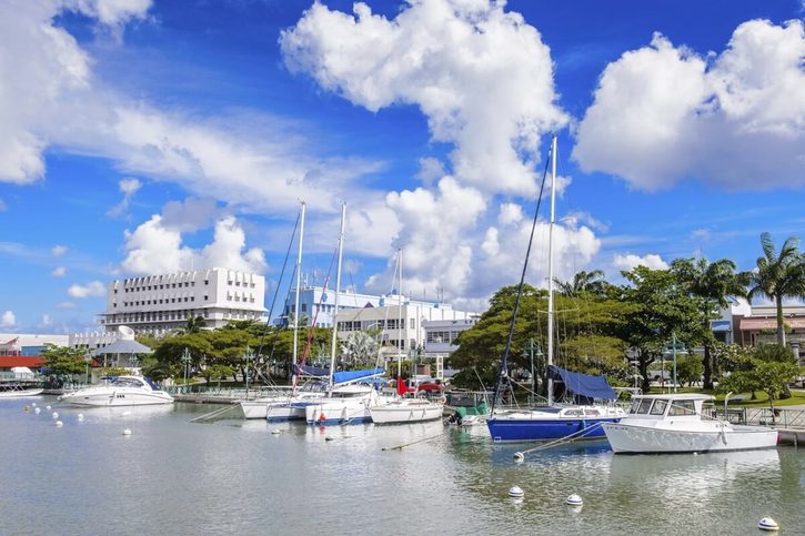 Bridgetown (Barbados) - Pohľad na centrum mesta