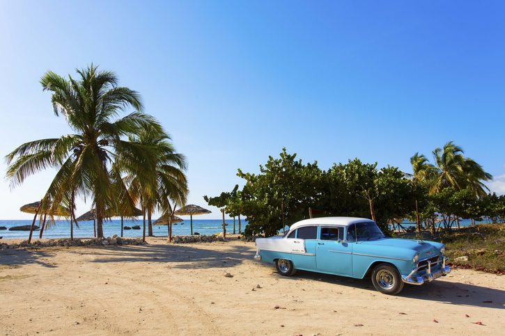 Pláž v Havaně, Kuba