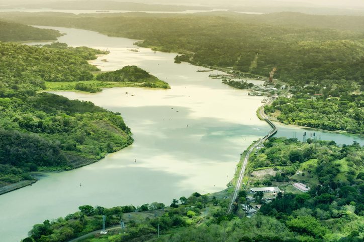 Plavba panamským průplavem - Panamský průplav (5)