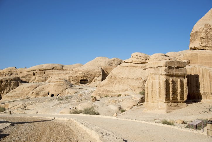 Cesta ke skalnímu městu Petra