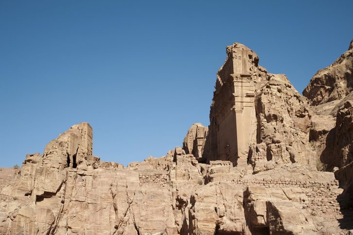 Skalní město Petra v Aqabě