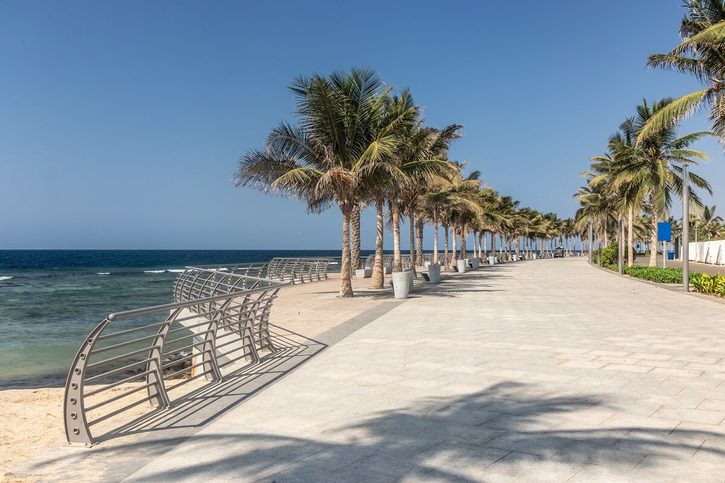 Džidda - Promenáda Jeddah Corniche