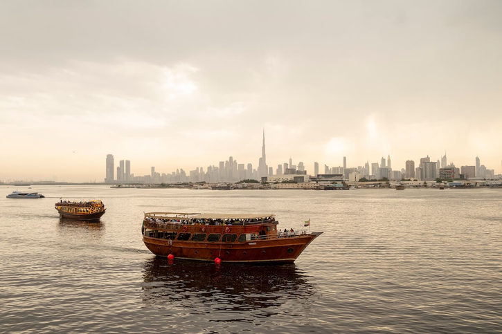 Dubaj - Tradičná arabská plachetnica dhow
