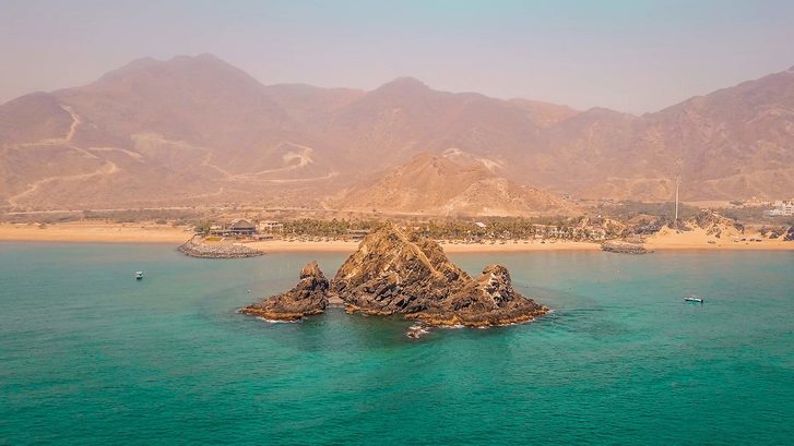 Snoopy Island ve Fujairah, Spojené arabské emiráty