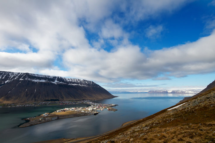 Krajina v Isafjordur, Island