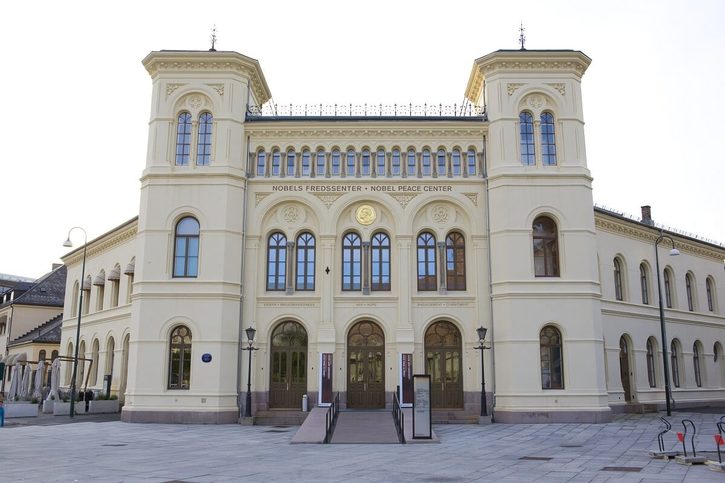 Nobelovo mierové centrum (Nobels Fredssenter) v Osle 