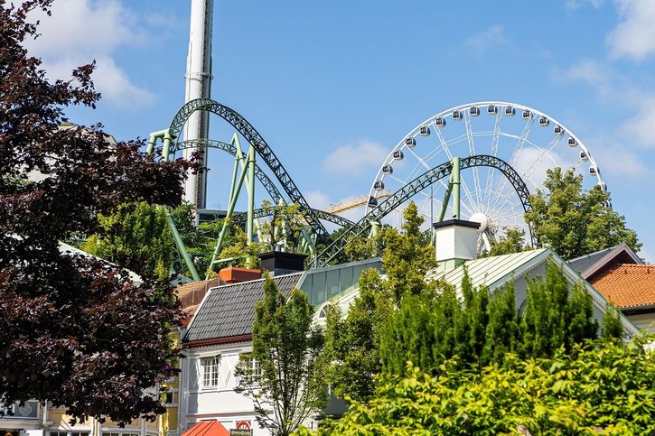 Göteborg - Zábavný park Liseberg