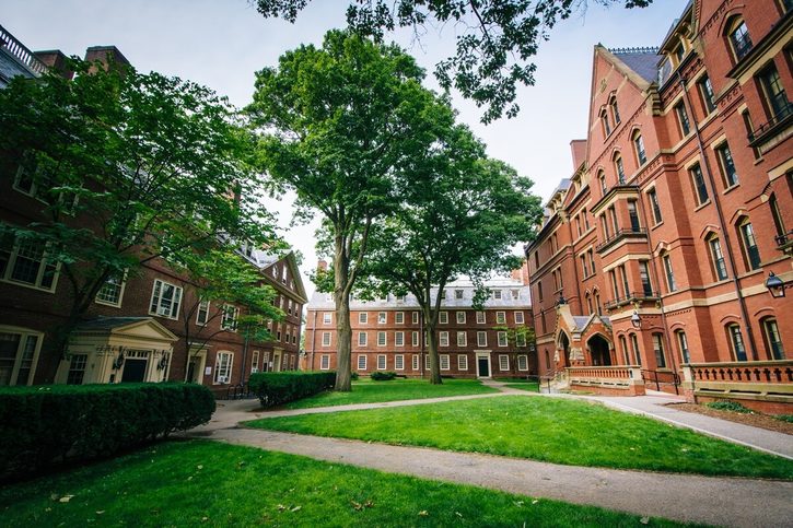 Boston - Historický areál Harvardovej univerzity.