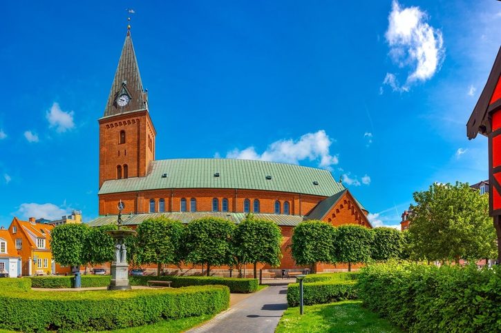 Aalborg - Kostel Panny Marie v Aalborgu, známý jako Vor Frue Kirke