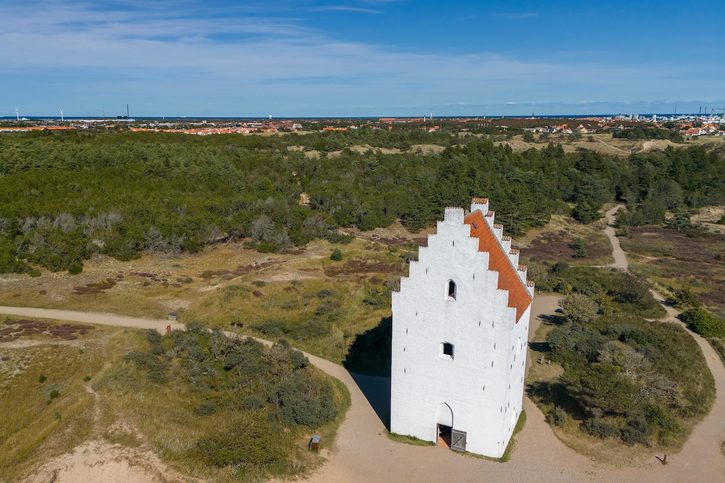 Skagen - Zasypaný kostol