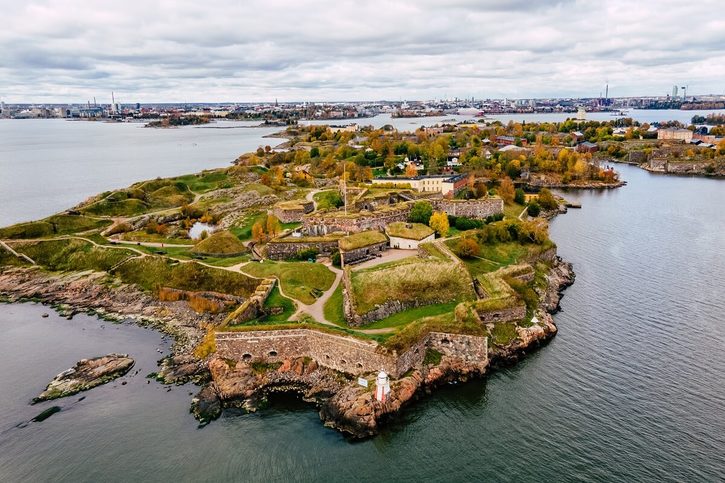 Helsinky - Pevnost Suomenlinna