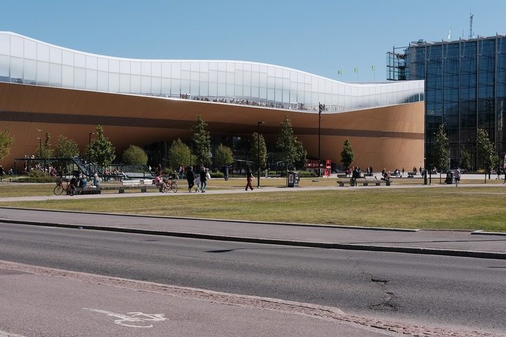 Helsinky - Ústredná knižnica Oodi 