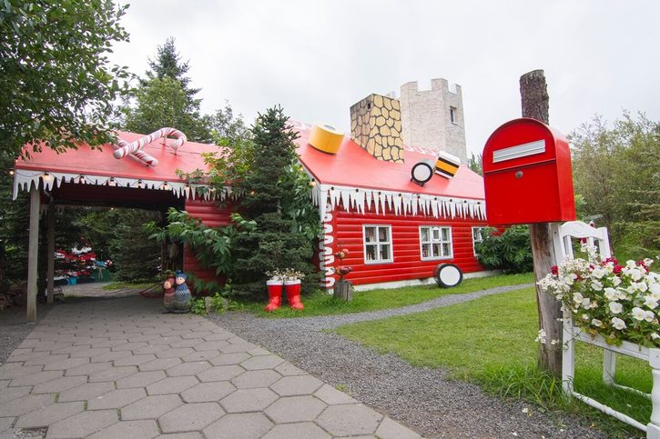 Akureyri - Vianočný dom.