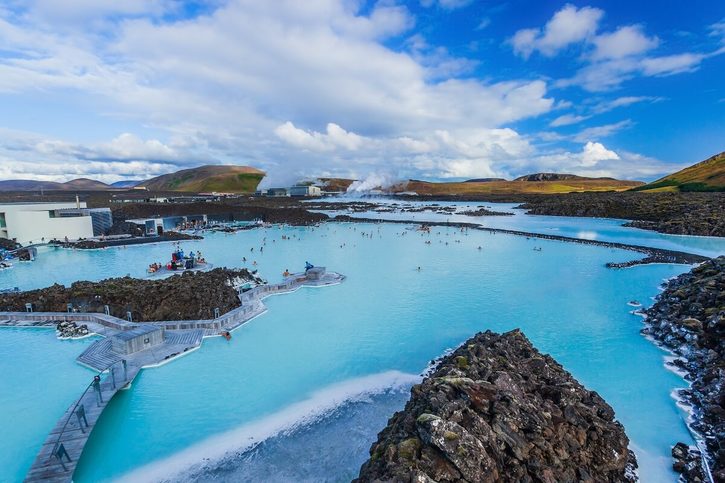 Reykjavik - Geotermálne kúpele Blue Lagoon