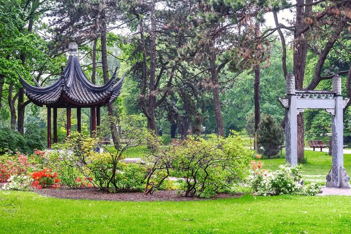 Mestský park v Rige 