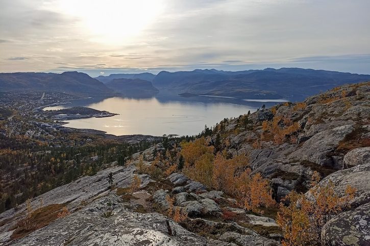 Alta - Scénický výhľad na Altafjord