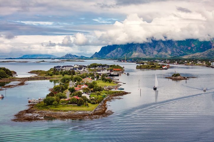 Brønnøysund – Príroda Nórska.
