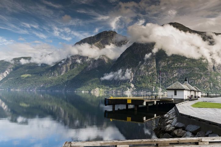 Eidfjord - Prístavné mólo