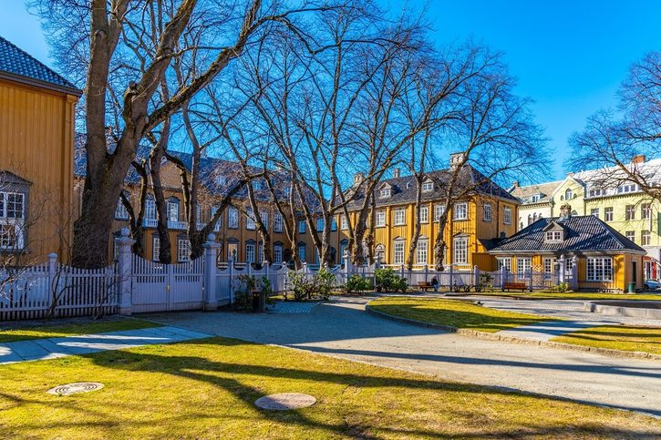 Trondheim - Kráľovské sídlo Stiftsgården